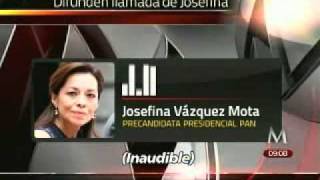 Difunden audios de Josefina [upl. by Faden]