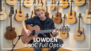 Lowden F50c Full Option African Blackwood Sinker Redwood played by Kyle Janssen  Demo [upl. by Blair]