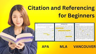 Citation and Referencing for Beginners Part II [upl. by Zoi]