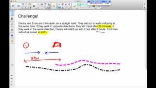 Solving Problems Using Simultaneous Equations [upl. by Enicul]