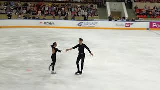 StolbovaNovoselov Russian open skates 2019 FP [upl. by Kilian]