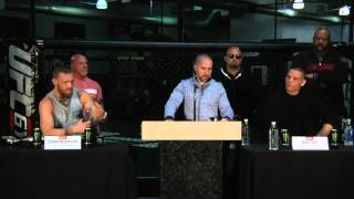 Nate Diaz Conor McGregor and everyone in UFC of being on steroids [upl. by Rosenbaum659]