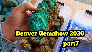 Denver Gem And Mineral Show 2020 Part7 [upl. by Oakie]