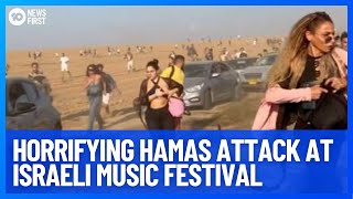 Hundreds Dead After Israeli Music Festival Attack  10 News First [upl. by Lanoil]