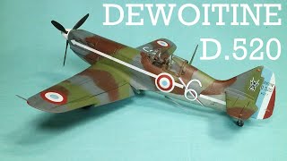 DEWOITINE D520 TAMIYA 148 [upl. by Curhan]