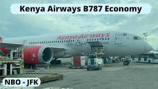 Trip Report  Kenya Airways Economy Class [upl. by Alrich]