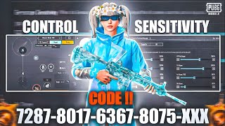 UPDATE 31 🔥 Best Zero Recoil Sensitivity CODE  Control settings for Pubg MobileBGMI in 2024 [upl. by Atnahc]