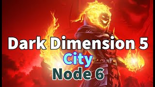 Dark Dimension 5 Node 6  No More City First Run  DD5 Guide  Marvel Strike Force  Free to Play [upl. by Lorain658]