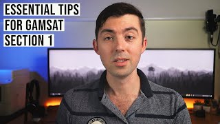 Must have tips for mastering GAMSAT Section 1 [upl. by Yllus910]