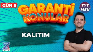 6 GÜNDE TYTMSÜ FKB GARANTİ KONULAR KAMPI  BİYOLOJİ  5 GÜN [upl. by Mandell]