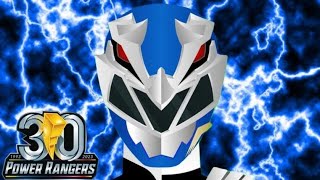 Power Rangers Cosmic Fury  All Blue Ranger Morphs  Hasbro Superheroes [upl. by Michaele]