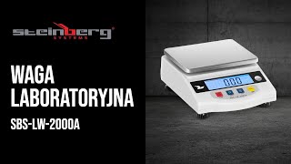 Waga laboratoryjna Steinberg Systems SBSLW2000A  Prezentacja produktu 10030048 [upl. by Airetak]