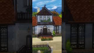 thesims4 Life and Death home  Sims 4 no CC speedbuild 🍂 [upl. by Oakie288]