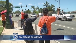 Hundreds rally in support of Micronesian medical benefits [upl. by Notnert293]