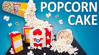 How to Make a Gravity Defying Popcorn Cake Cooking Fever Cake from Cookies Cupcakes and Cardio [upl. by Katusha992]