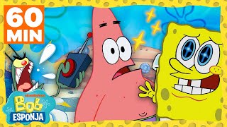 Los mejores episodios de Bob Esponja en una hora Parte 2  Bob Esponja en Español [upl. by Kwei80]