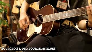 Bourgeois Guitars Bourgeois Blues LDBO with KampK pick up demo [upl. by Amleht]