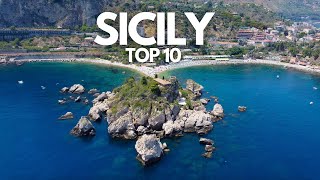 Top 10 Things To Do in Sicily 🇮🇹 [upl. by Notpmah402]