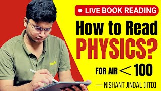 Physics Book Reading For AIR Under 100  Nishant Jindal [upl. by Gall]