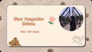 Ilmu Pengantar Hukum2 Menguraikan Antropologi Sosiologi Psikologi Sejarah dan Perbandingan hukum [upl. by Chud22]