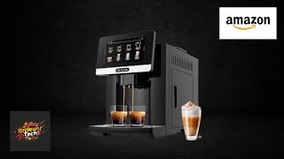 Zulay Magia Super Automatic Coffee Espresso Machine  Durable Espresso Machine With Grinder Review [upl. by Ragen986]