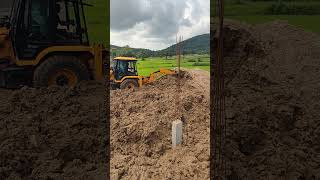 JCB Backhoes Loader Standing Mode Working 🌴 [upl. by Leopold]