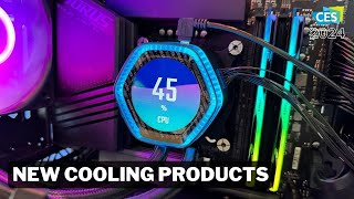 CES 2024  Cooler Masters New Cooling Products for 2024 [upl. by Jobye]