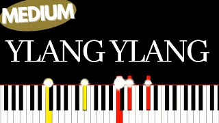 Fkj  Ylang Ylang Medium piano tutorial [upl. by Inverson101]