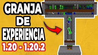 âœ…GRANJA de EXPERIENCIA para Minecraft 120  1211 Java y Bedrock [upl. by Noskcaj472]