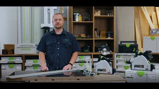 Setting up the Festool plungecut saws TS 55 F and TSC 55 K [upl. by Helali80]