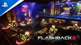 Flashback 2  New Washington Trailer  PS5 amp PS4 Games [upl. by Analaf]