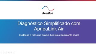 Diagnóstico Simplificado com ApneaLink Air [upl. by Gaskill]