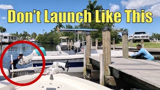 Dont Launch Like This  Boneheaded Boaters of The Week [upl. by Martelli]