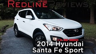 2014 Hyundai Santa Fe Sport – Redline Review [upl. by Eberhart]