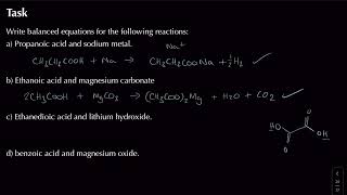 Carboxylic Acids  Module 6 Organic Chemistry and Analysis  Chemistry  A Level  OCR A [upl. by Sibbie]