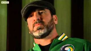 Eric Cantona  BBC Interview amp Kung Fu Kick [upl. by Ahsropal]