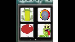 Sensory Speak Up Too  vocalization app demo [upl. by Anitsirk]