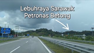 Sarawak highway Betong BATANG LAYAR TO SARATOK🌼 [upl. by Andromada167]