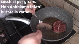 Filetto al pepe verde  ricetta in 2 minuti [upl. by Ahseuqram]