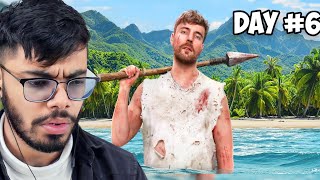 Surviving 7 Days in An Island  Casetoo Reacts to Mr Beast [upl. by Cazzie837]