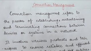 TCP Connection Management  Connection Management in Computer Network  Three Way Handshake [upl. by Irehj226]