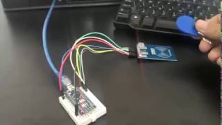 Arduino RFId com VBNet e SQL Server [upl. by Parcel]