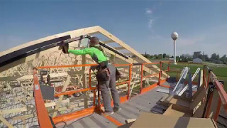 Soffit fascia Time lapse [upl. by Elehcor]