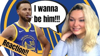 New Zealand Girl Reacts to STEPHEN CURRY 3 POINTERS COMPILATION [upl. by Lledner633]