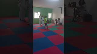 Passage de grade taekwondo ماشاء الله علينا الحزام الأصفر [upl. by Akerdna]