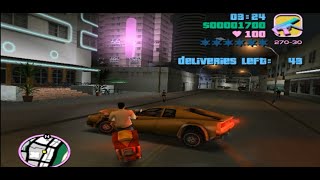 Road Kill Pizza Boy Epic Deliveries amp Hilarious Fails in GTA Vice City [upl. by Leopoldine614]