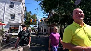 Saturday afternoon walk on Commercial Street in Provincetown [upl. by Amor]