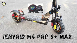 Electric Scooter iENYRID M4 Pro S MAX Incredible 45KMH  Unboxing and Test [upl. by Rahel]