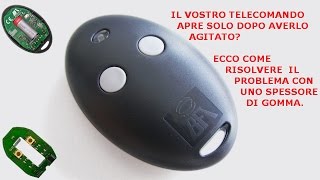 Telecomando apricancello MITTO  Stabilizzazione della batteria [upl. by Nauqahs]