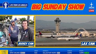 🔴LIVE LAX PLANE SPOTTING Watch Arrivals and Departures LIVE [upl. by Nyrb278]